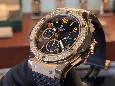 hublot full diamond watch price|Hublot big bang gold price.